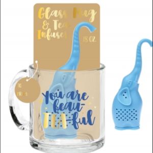 Glass Mug with tea infuser